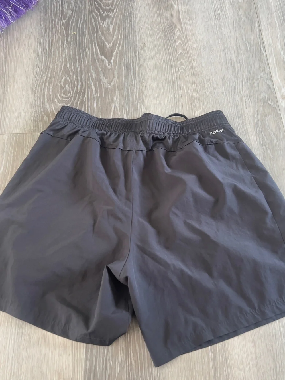 adidas Black Men's Performance Training Shorts with Logo